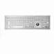 Промислова металева клавіатура Davo D-8605 USB з трекболом, IP65