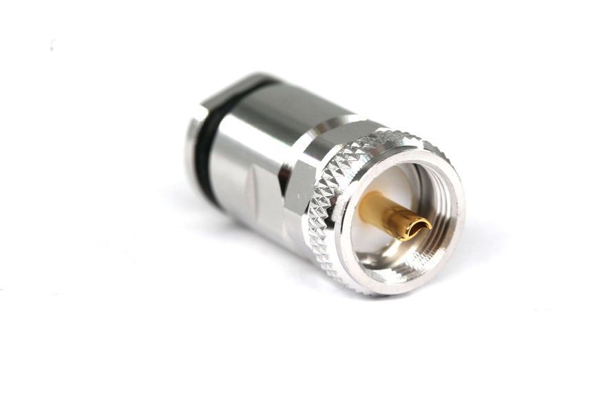 Роз'єм ВЧ UHF-male для кабелю RG213, KSR400, LMR400, RG8 3.08.025