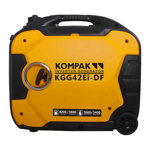 Інверторний генератор Kompak KGG42Ei-DF (3.8/4.2 кВт) газ/бензин, з електростартом