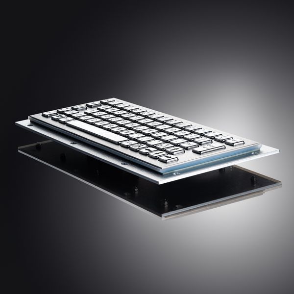 Промислова компактна металева клавіатура Davo D-8656 USB, IP65 (без трекбола)