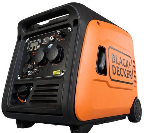 Інверторний бензиновий генератор Black+Decker BXGNi4000E (3.9 кВт) з електростартером та ATS