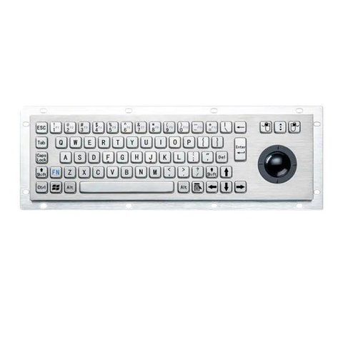 Промислова металева клавіатура Davo D-8635G USB з (трекболом),IP65