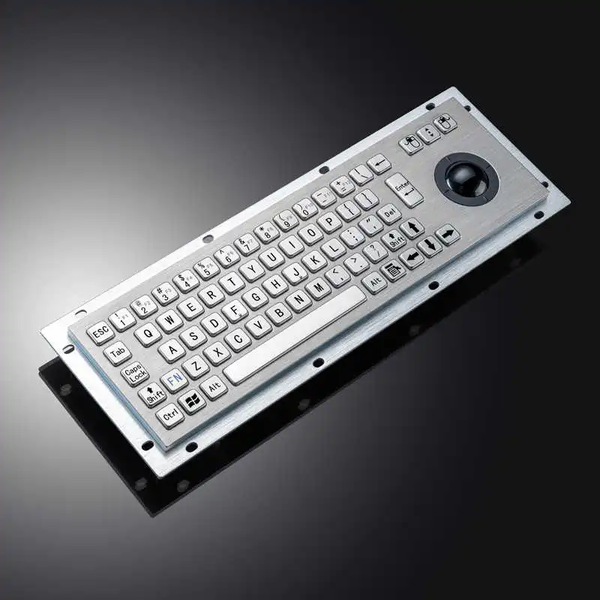 Промислова металева клавіатура Davo D-8635G USB з (трекболом),IP65