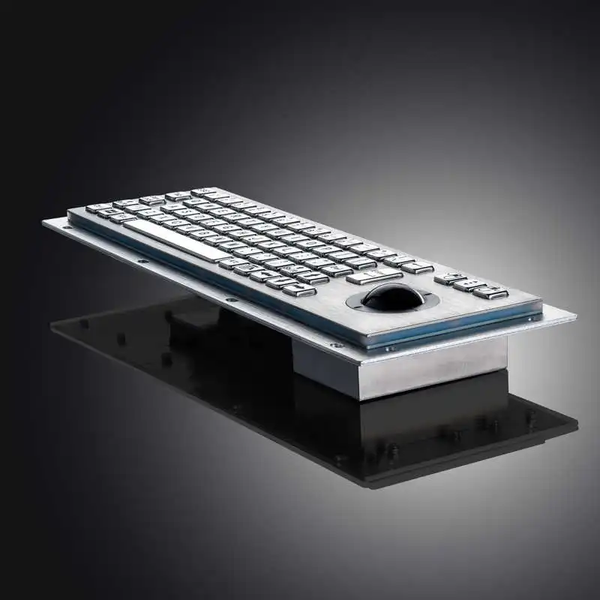 Промислова металева клавіатура Davo D-8635G USB з (трекболом),IP65