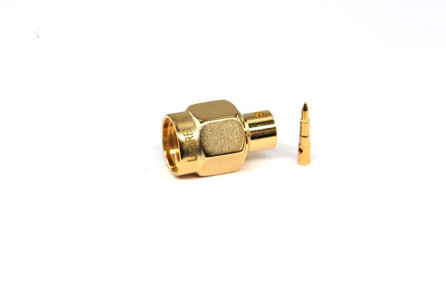 Роз'єм ВЧ SMA-male (RG-402, SSF-141, Flexiform 402, Kingsignal 670-141SXE), паяння/паяння 3.01.281