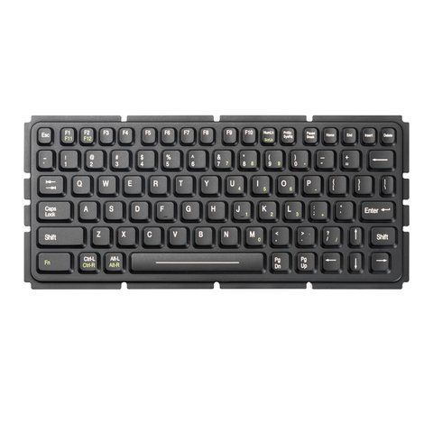 Промислова силіконова клавіатура Davo D-6205 USB, герметична IP68