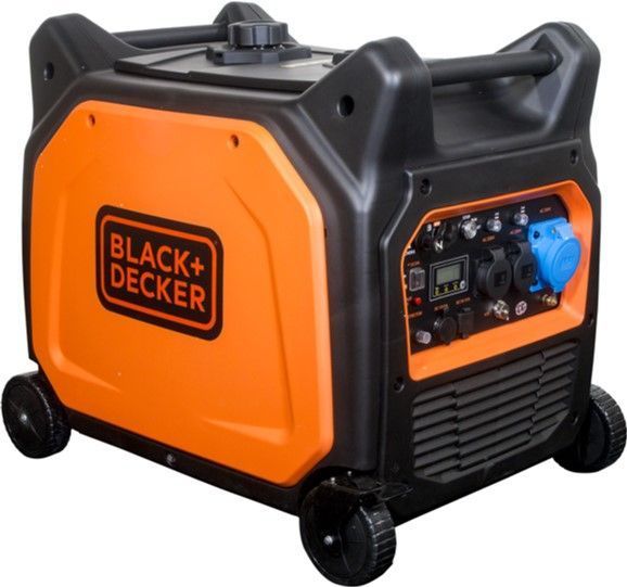Інверторний бензиновий генератор Black+Decker BXGNi6500E (6.0/6.5 кВт) з електростартером