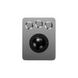 Промисловий металевий трекбол Davo DS-36B USB, IP65 (36 мм)