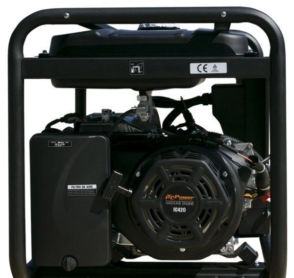 Трифазний бензиновий генератор ITC Power GG9000LE-3 (6.0/6.6 кВт) 400В/230В, Електростарт, AVR