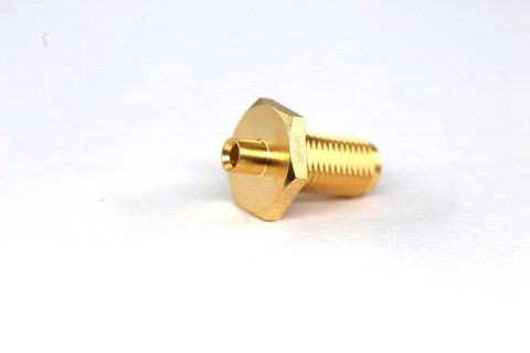 Роз'єм ВЧ SMA-female Bulkhead для кабелю 0.086" RG405, 670-086SXE, паяння/паяння 3.01.401