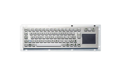 Промислова металева клавіатура Davo D-8635T-BG USB з тачпадом, IP65