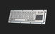 Промислова металева клавіатура Davo D-8635T-BG USB з тачпадом, IP65