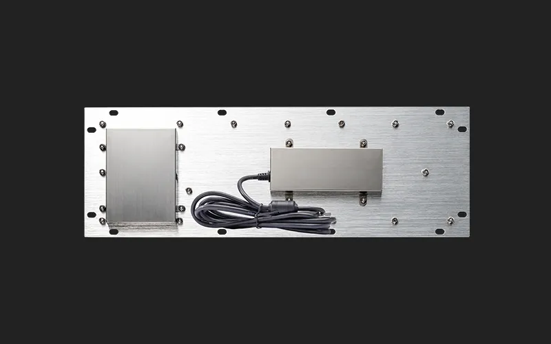 Промислова металева клавіатура Davo D-8635T-BG USB з тачпадом, IP65
