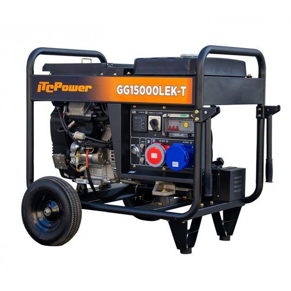 Бензиновий генератор ITC Power GG15000TET ( 12 кВт) V-Twin двигуном, AVR