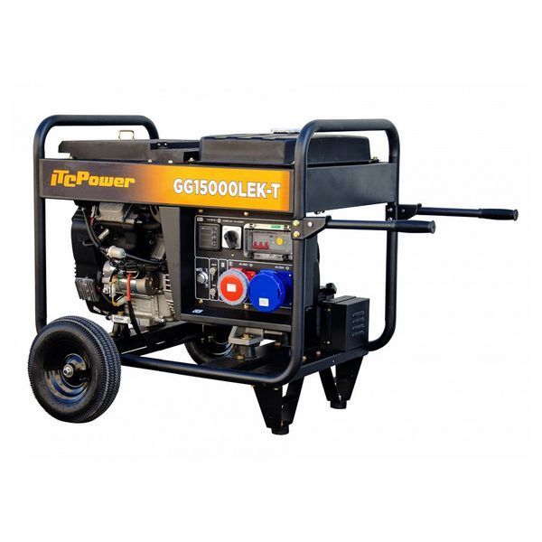 Бензиновий генератор ITC Power GG15000TET ( 12 кВт) V-Twin двигуном, AVR