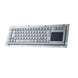 Промислова компактна клавіатура Davo D-8635T-BG USB з тачпадом, IP65