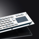 Промислова компактна клавіатура Davo D-8635T-BG USB з тачпадом, IP65