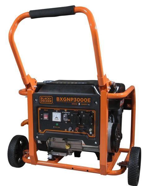 Бензиновий генератор Black+Decker BXGNP3000E (3 кВт) , AVR