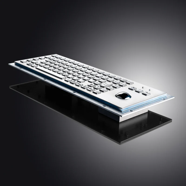 Промислова металева клавіатура Davo D-8606G USB з трекболом, IP65&nbsp;