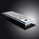 Промислова металева клавіатура Davo D-8606G USB з трекболом, IP65&nbsp;