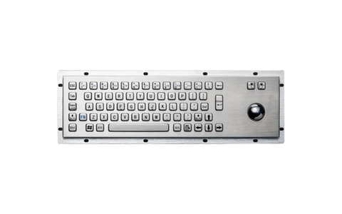 Промислова компактна клавіатура Davo D-8602 USB з трекболом, IP65&nbsp;
