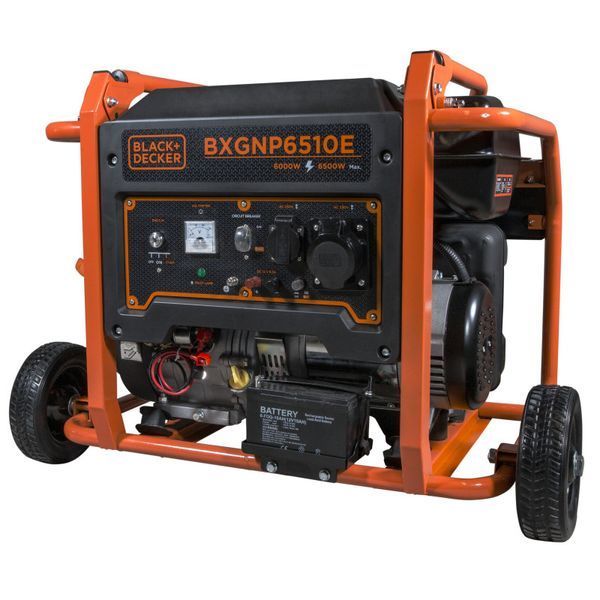 Бензиновий генератор Black+Decker BXGNP6510E (6.5 кВт), AVR&nbsp;