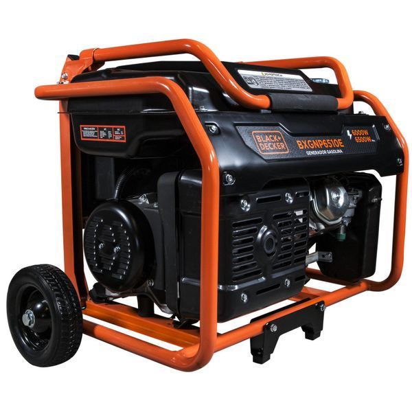 Бензиновий генератор Black+Decker BXGNP6510E (6.5 кВт), AVR&nbsp;