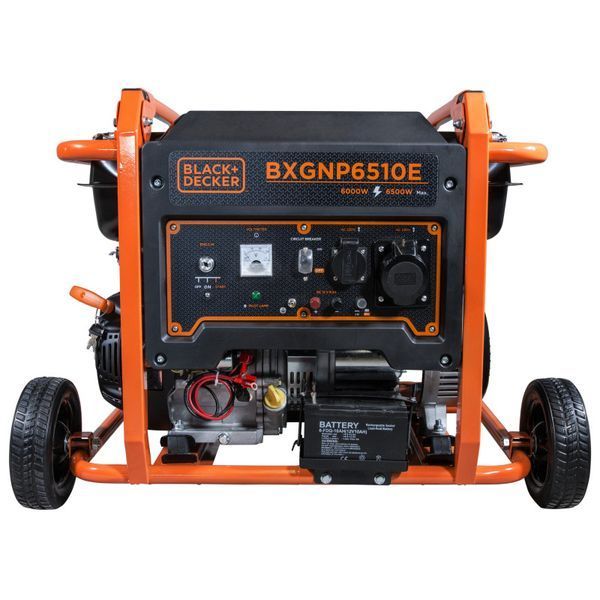 Бензиновий генератор Black+Decker BXGNP6510E (6.5 кВт), AVR&nbsp;