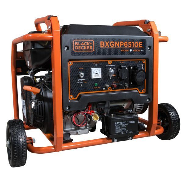Бензиновий генератор Black+Decker BXGNP6510E (6.5 кВт), AVR&nbsp;