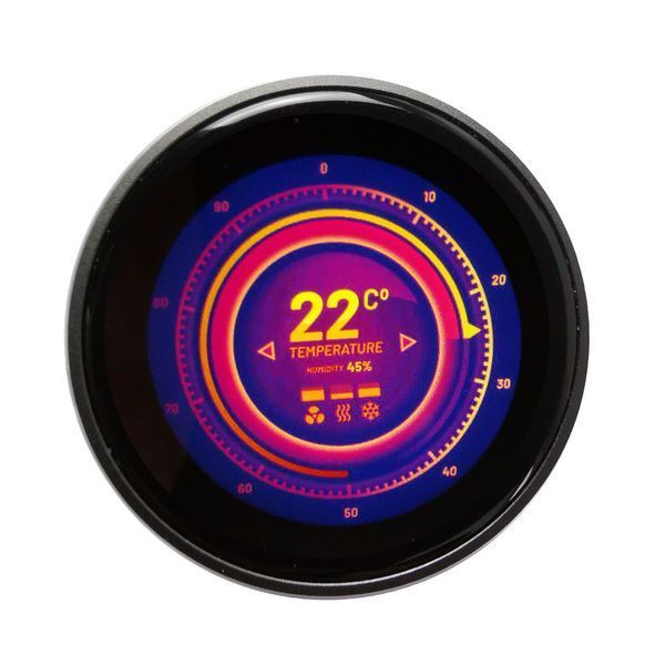 1.28" Круглий РК-дисплей Wisecoco, ручка інтелектуального керування (Smart Control Knob), 240x240, IPS