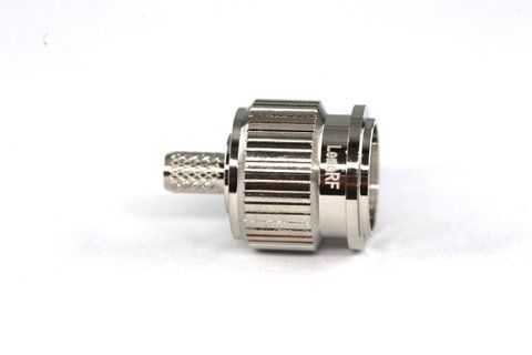 Роз'єм ВЧ TNC-male обтискний для кабелю RG-58, KSR195, LL-195, RG-400, RG-223 3.02.082