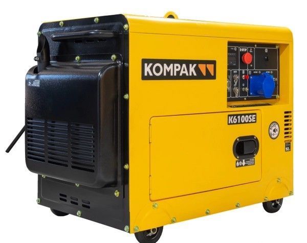 Безшумний дизельний генератор Kompak 6100SE (5.5 кВт), AVR