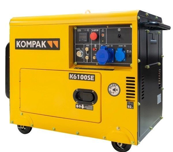 Безшумний дизельний генератор Kompak 6100SE (5.5 кВт), AVR