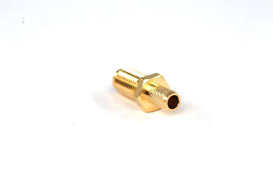 Роз'єм ВЧ SMA-female bulkhead (RG58, RG223, RG142, RG400, KSR195, LMR195), обтиск/обтиск 3.01.411