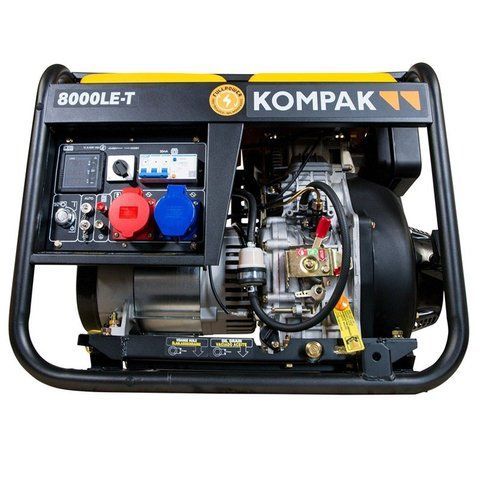 Трифазний дизельний генератор Kompak 8000LET (6.5 кВт), Full Power