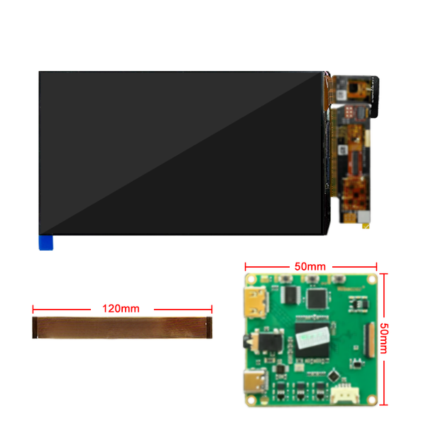 Портативний монітор Wisecoco 7" IPS (1920x1080), 120Hz, 500 nits, Touch-screen