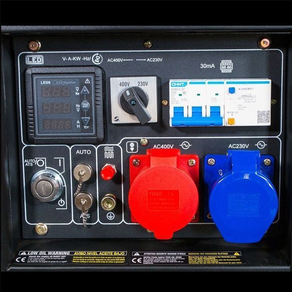 Трифазний дизельний генератор Kompak 8000LET (6.5 кВт), Full Power