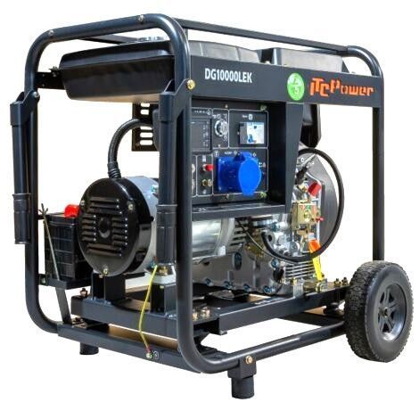 Дизельний генератор ITC Power DG10000LEK (8.5 кВт)