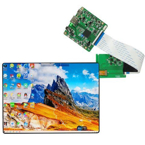 OLED дисплей Wisecoco 8" 2K QHD (2480x1860) Ultra-Thin, MIPI інтерфейс, AMOLED модуль