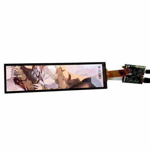 Сенсорний дисплей Wisecoco 8.8" Bar LCD IPS (480x1920) Stretch Monitor, 60Hz