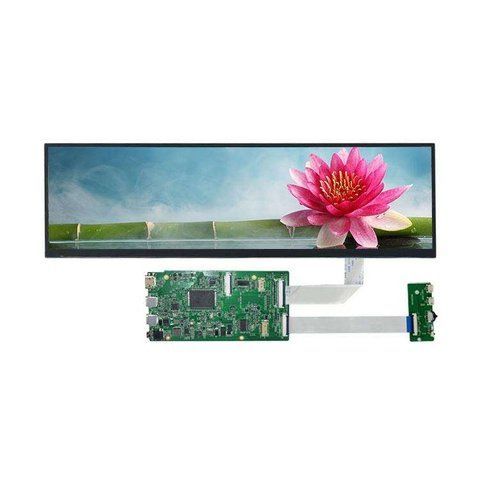 Сенсорний монітор Wisecoco 12.6" Bar LCD IPS (1920x515) Stretch Monitor, корпус Metal Case