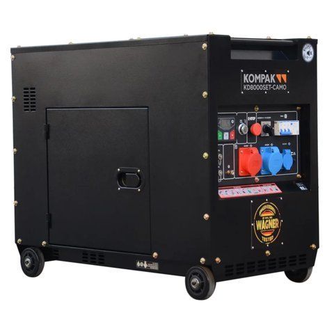 Безшумний трифазний дизельний генератор Kompak 8000SET (6.5 кВт), AVR