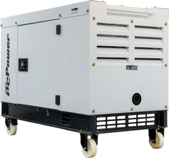 Безшумний дизельний генератор ITC Power DG10000SE (8.5 кВт), Silent клас з електростартом, AVR&nbsp;