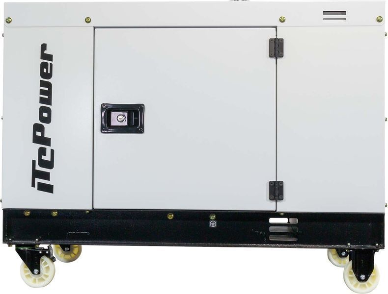 Безшумний дизельний генератор ITC Power DG10000SE (8.5 кВт), Silent клас з електростартом, AVR&nbsp;