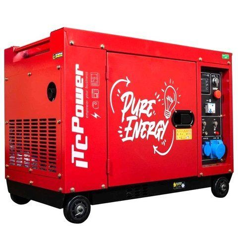 Безшумний дизельний генератор ITC Power 8000D (6.5 кВт), Silent клас з електростартом, AVR&nbsp;