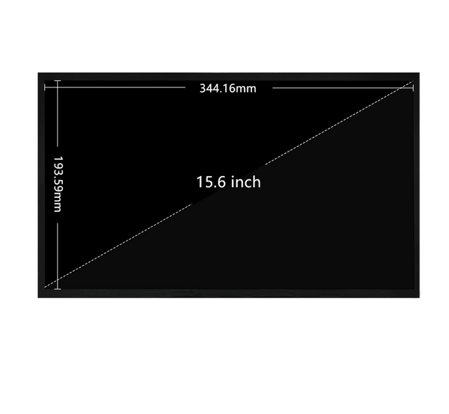 Промисловий сенсорний монітор Wisecoco 15.6" IPS FHD (1920x1080), 1200 nits, High Brightness, Wide Temperature