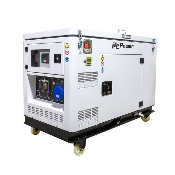 Дизельний генератор ITC Power DG12000XSEm (10 кВт) V-Twin Silent з водяним охолодженням та AVR