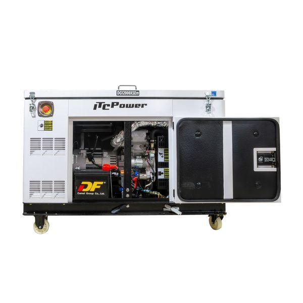 Дизельний генератор ITC Power DG12000XSEm (10 кВт) V-Twin Silent з водяним охолодженням та AVR