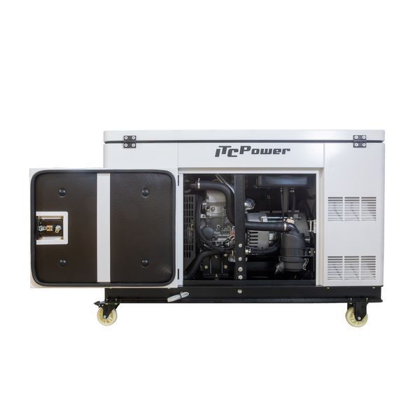 Дизельний генератор ITC Power DG12000XSEm (10 кВт) V-Twin Silent з водяним охолодженням та AVR