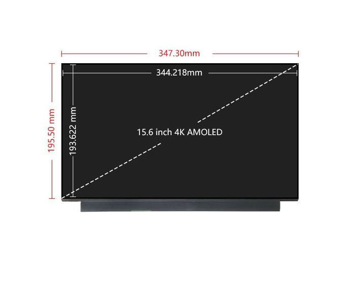 Комплект Wisecoco 15.6" 4K UHD (3840x2160) AMOLED Display Module, 100% DCI-P3, USB-C Controller Board